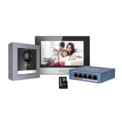 KIT V/PORTERO C/DS-KD8003  , DS-KH6320 ,  SWITCH Y SD CARD