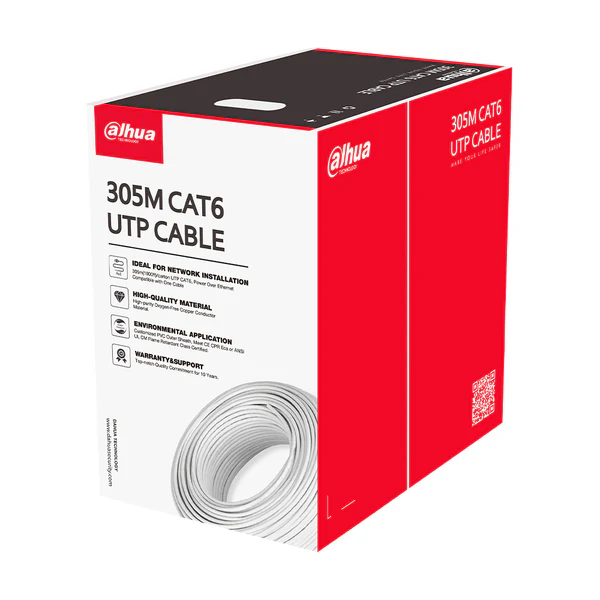 CABLE UTP CAT6 PARA EXTERIOR 305M