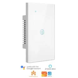 INTERRUPTOR INTELIGENTE DE LUZ SIMPLE ALEXA Y GOOGLE SIN NEUTRO